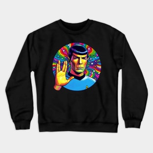 Spock in the Sky with Diamonds Crewneck Sweatshirt